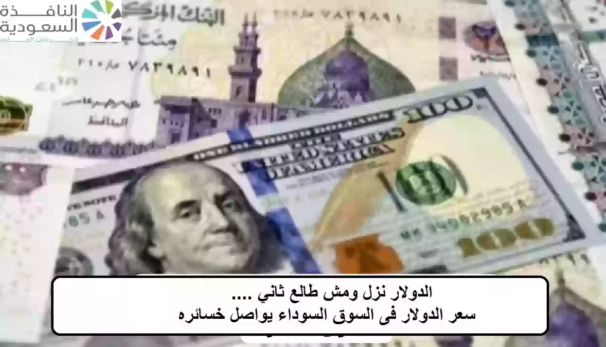 سعر الدولار فى السوق السوداء