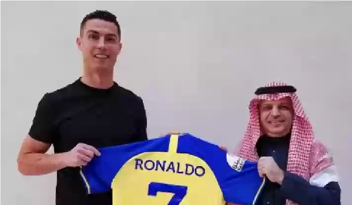 عقد كريستيانو رونالدو مع نادي النصر