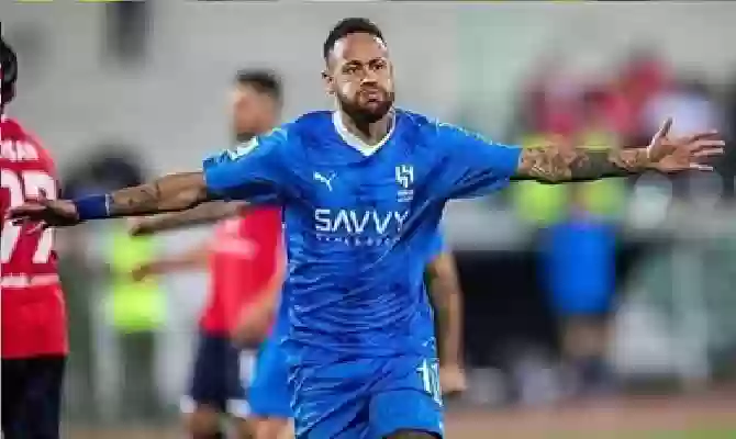 نيمار يرد على استبعاده من قائمة الهلال