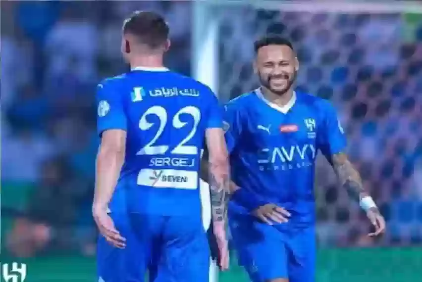 نيمار يثير القلق في الهلال قبل قمة العين