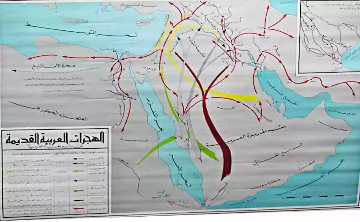 قبيلة قحطان يعود اصولها الى اليمن