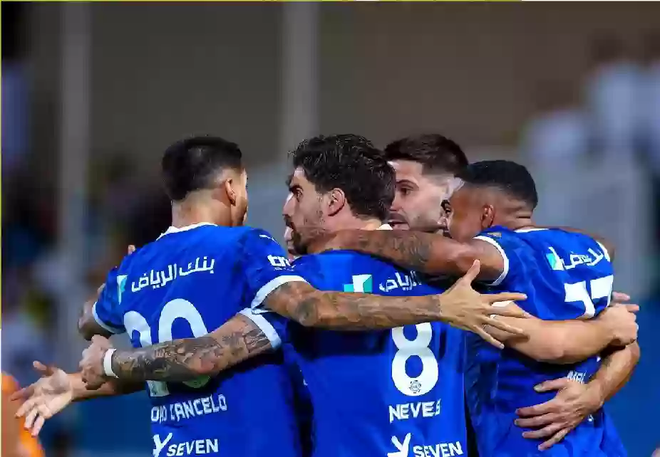 الهدف الأول للهلال ضد الفيحاء