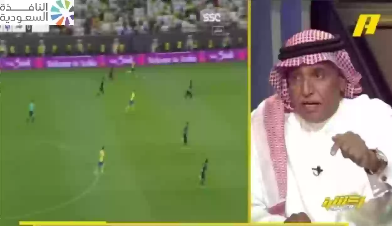 لمسة اليد قبل هدف النصر بعد غضب الهلال