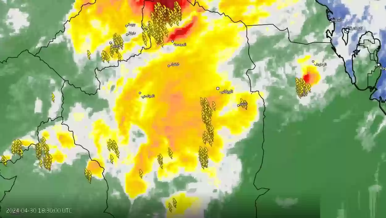 السعودية تواجه تنبيهات من الأرصاد في الساعات القادمة