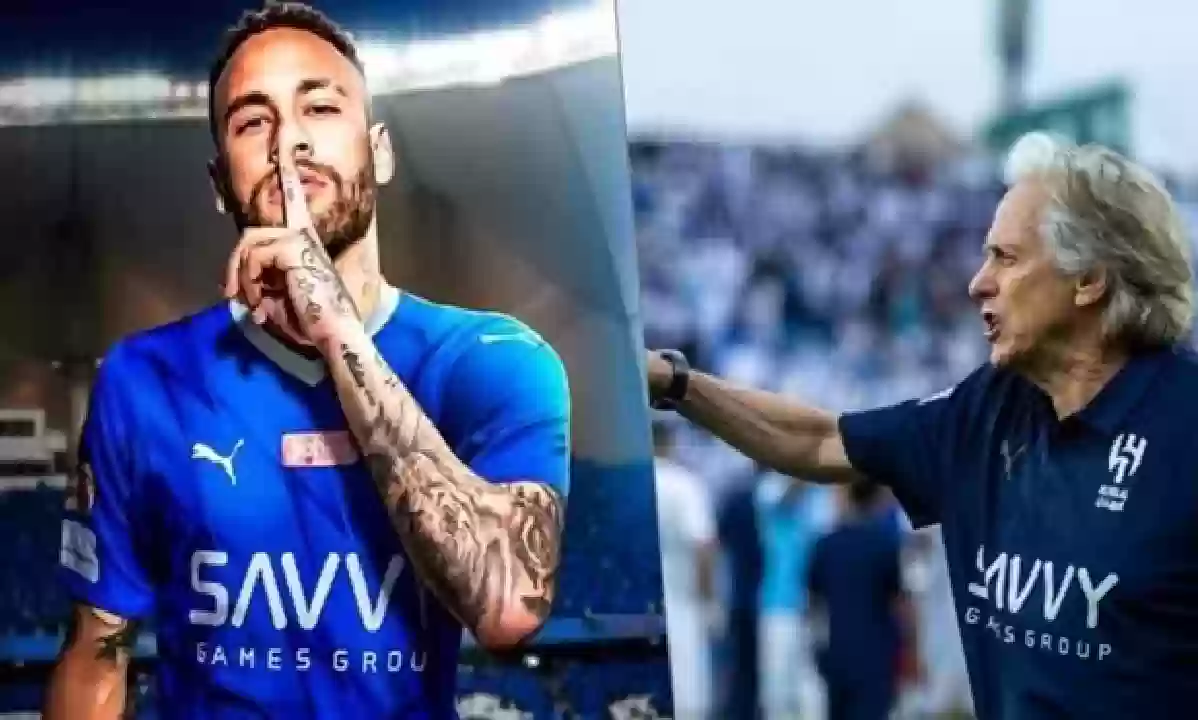 نيمار يثير الحماس في الهلال وخيسوس بهذا الامر