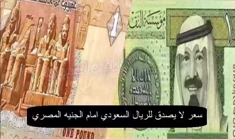 سعر الريال السعودي امام الجنيه المصري