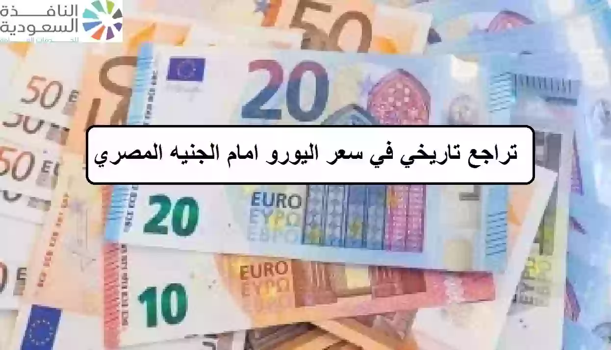 سعر اليورو امام الجنيه المصري