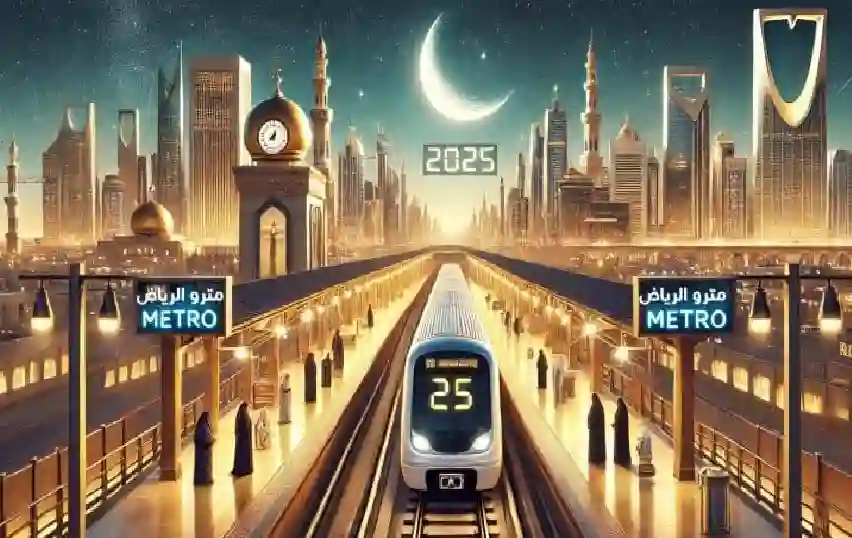 مواعيد مترو الرياض في رمضان 2025 الجديدة