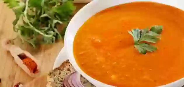 شوربة العدس السعودي 